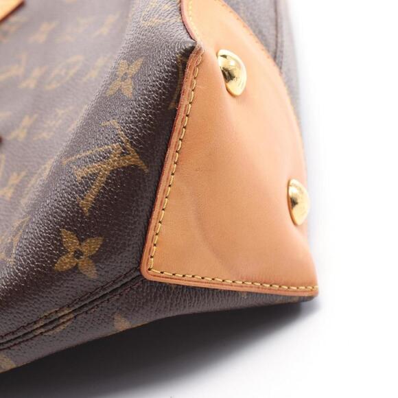 LOUIS VUITTON Brown Monogram Leather Bag - Picture 10 of 10